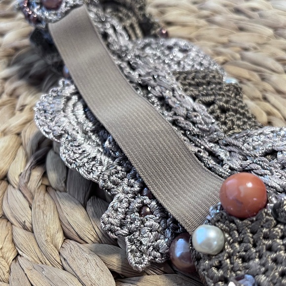 Handmade Crochet Headband - Picture 4 of 4